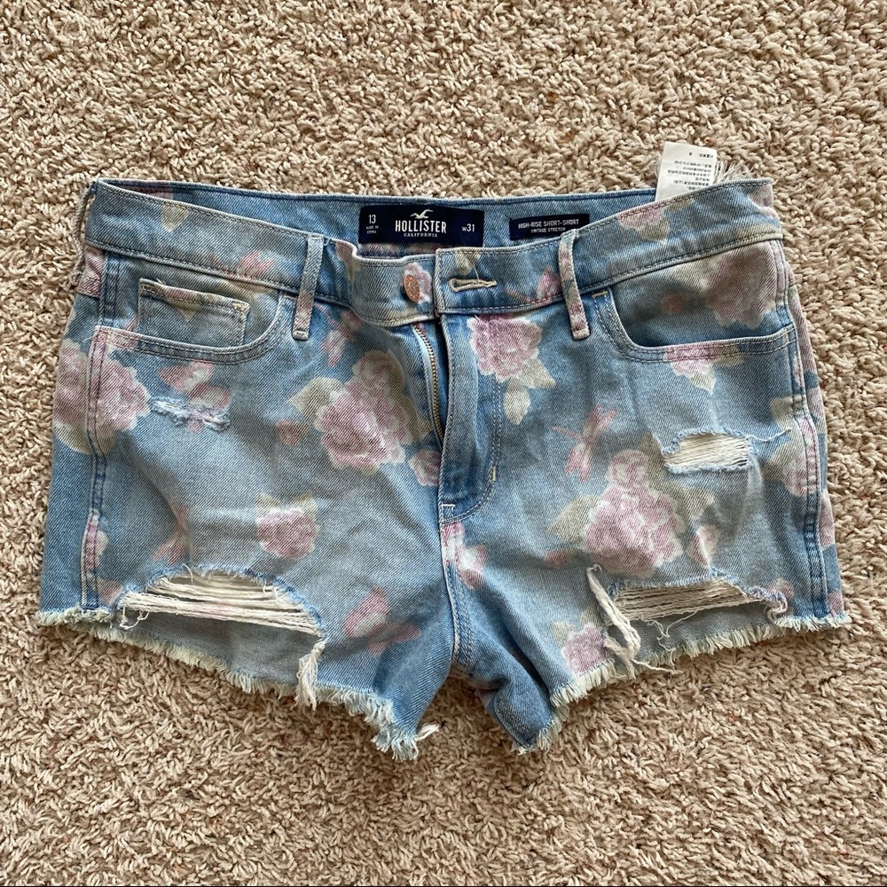 Hollister Junior’s Floral Jean Shorts